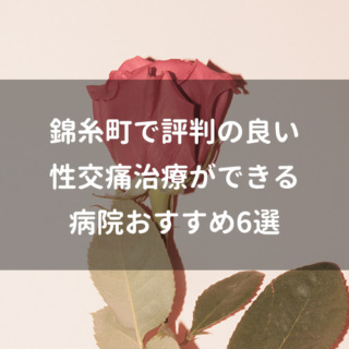 錦糸町で評判の良い性交痛治療ができる病院おすすめ6選