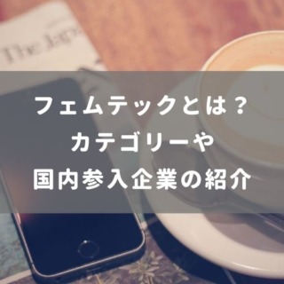 フェムテックとは？カテゴリーや国内参入企業の紹介