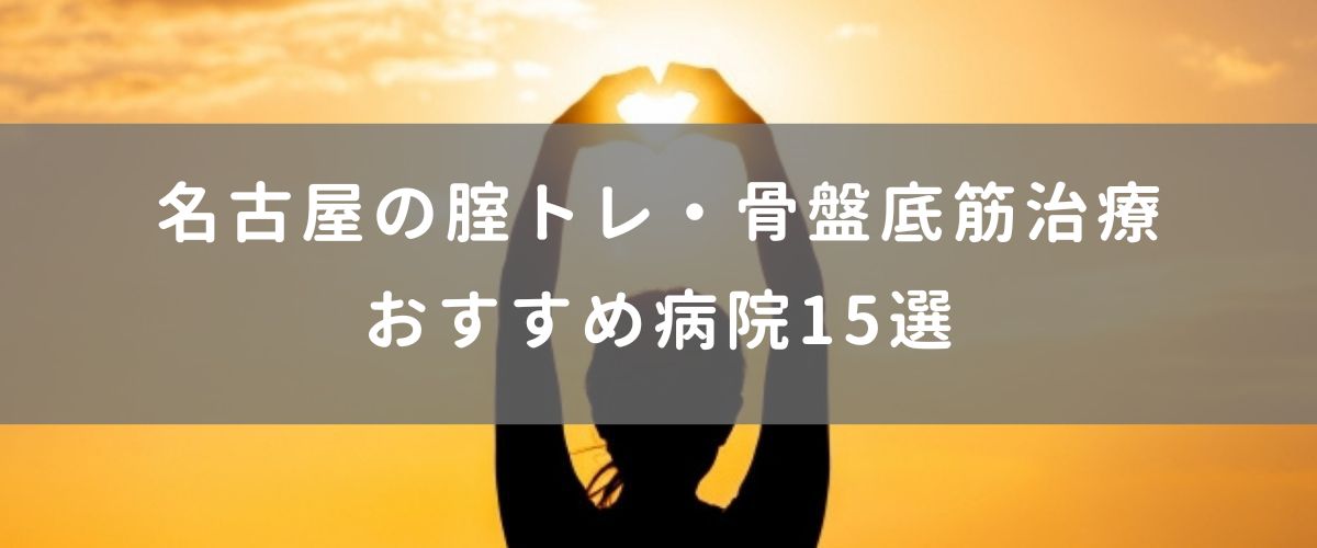 名古屋で腟トレができる評判の良い病院おすすめ15選