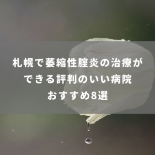 札幌で萎縮性腟炎の治療ができる評判のいい病院おすすめ8選
