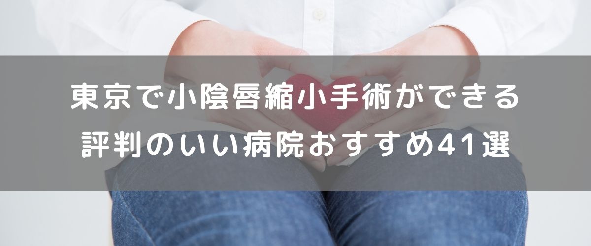 東京で小陰唇縮小手術ができる評判のいい病院おすすめ41選 東京で小陰唇縮小手術ができる評判のいい病院おすすめ41選